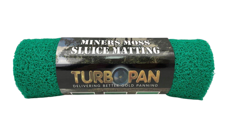 Turbopan Miners Moss Sluice Box Green Matting For Gold Prospecting