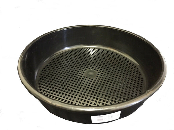 Plastic prospecting sieve